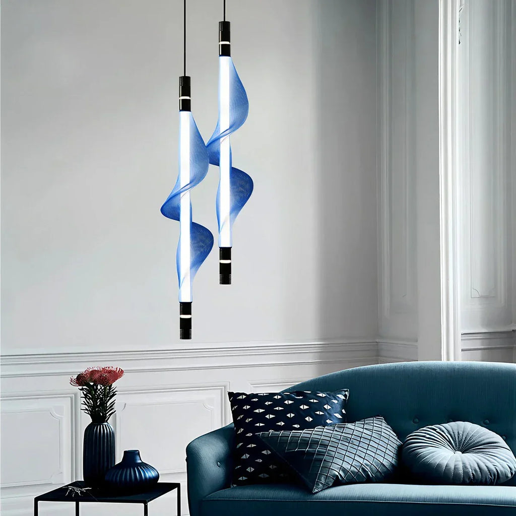 Nordic Art Twisted Mesh Pendant Light | Desfino