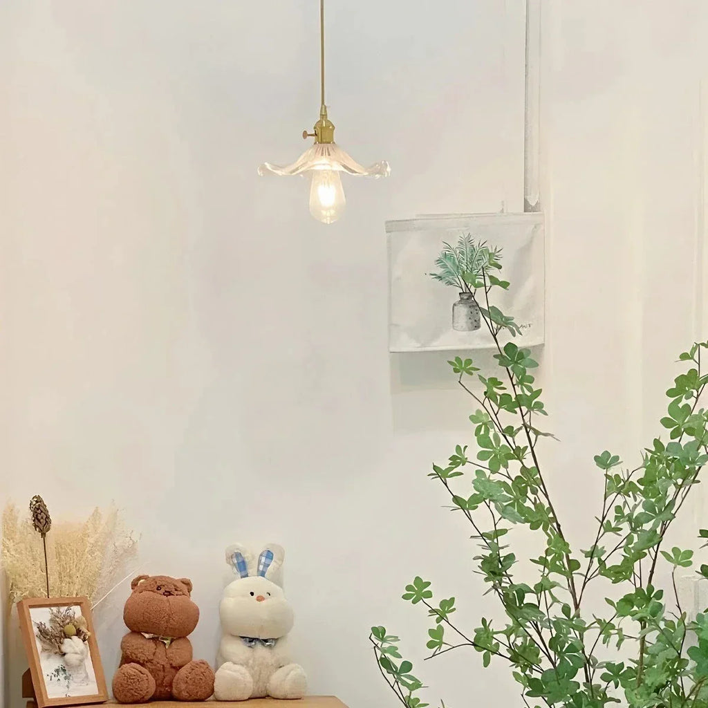 Nordic Japanese Glass Chandelier for Living Room | Desfino