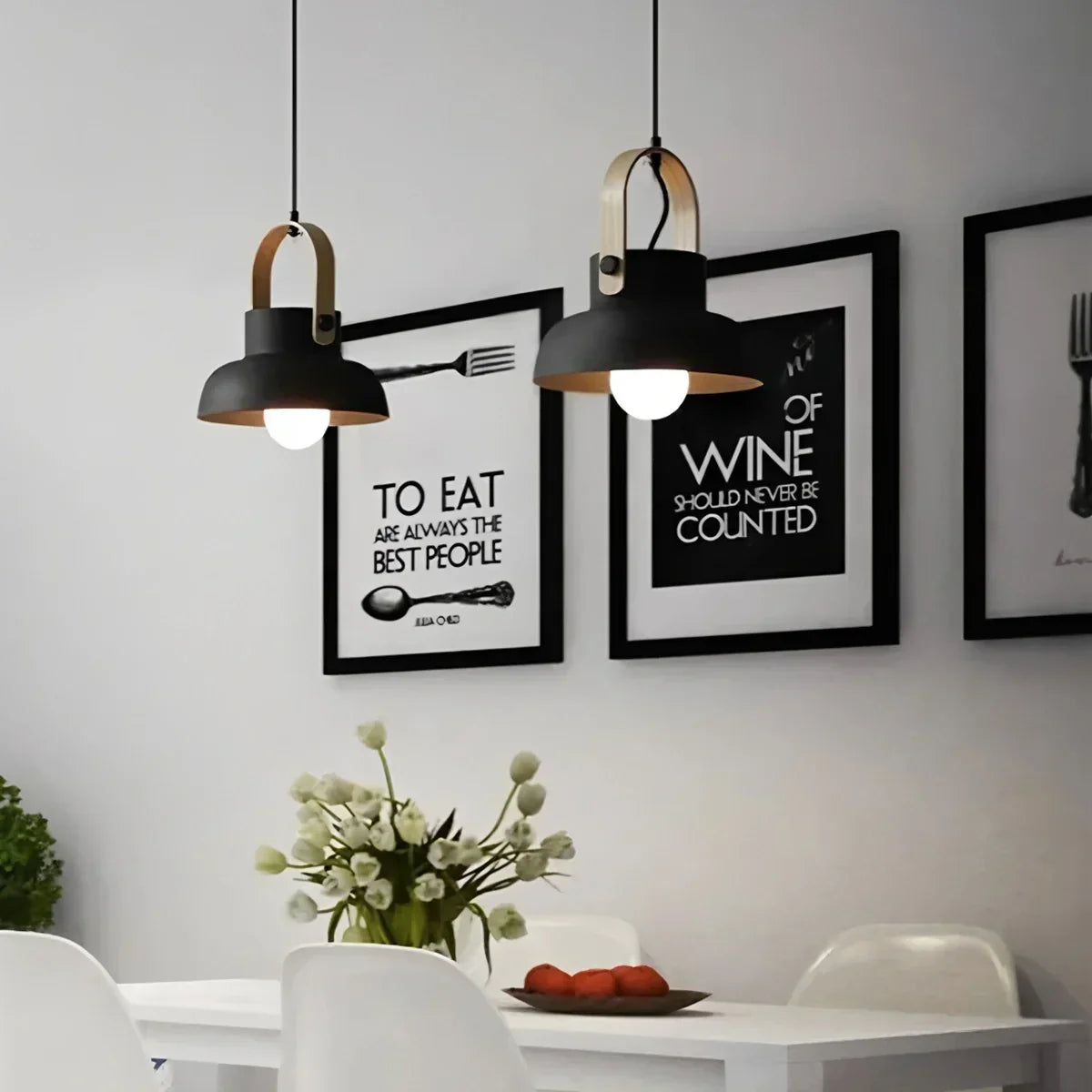 Nordic Macaron Pendant Light for Dining Room Kitchen | Desfino