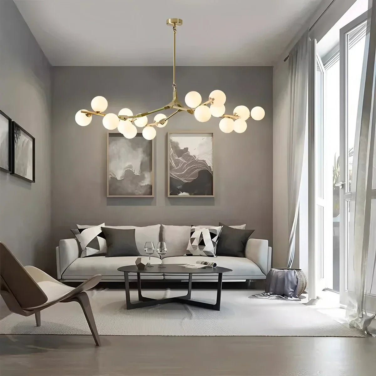 Nordic Magic Bean Chandelier for Dining Area | Desfino
