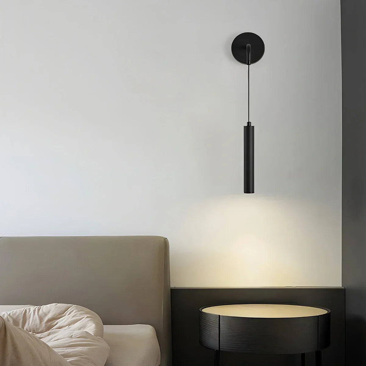 Nordische minimalistische Wandleuchte und Strahler für das Schlafzimmer | Desfino
