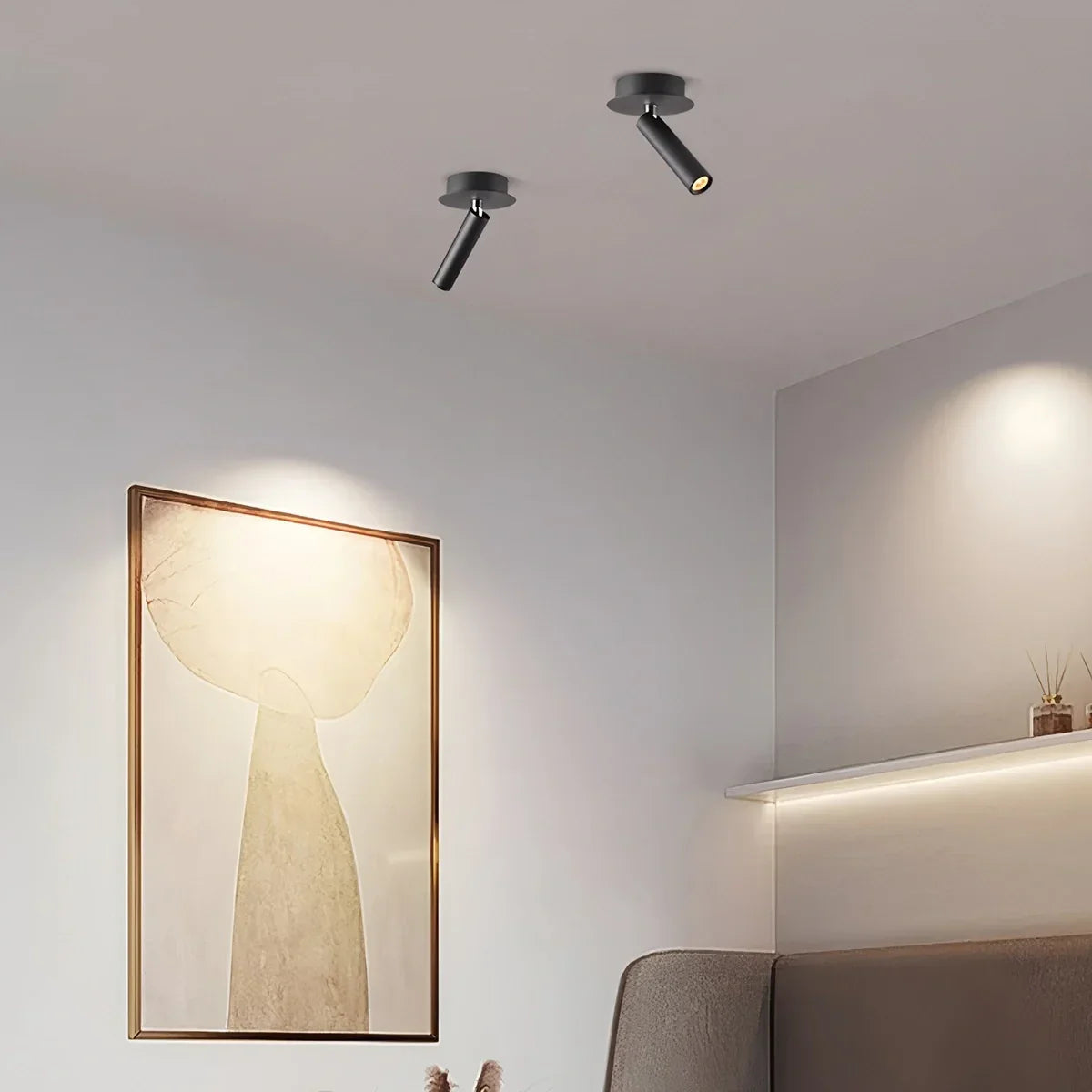 Nordische minimalistische Wandleuchte und Strahler für das Schlafzimmer | Desfino