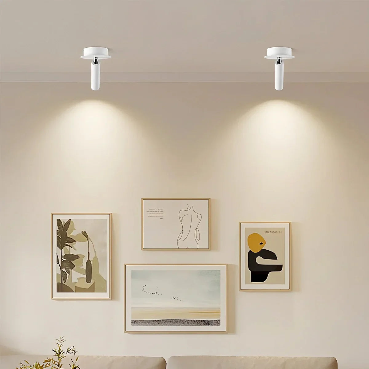 Nordische minimalistische Wandleuchte und Strahler für das Schlafzimmer | Desfino