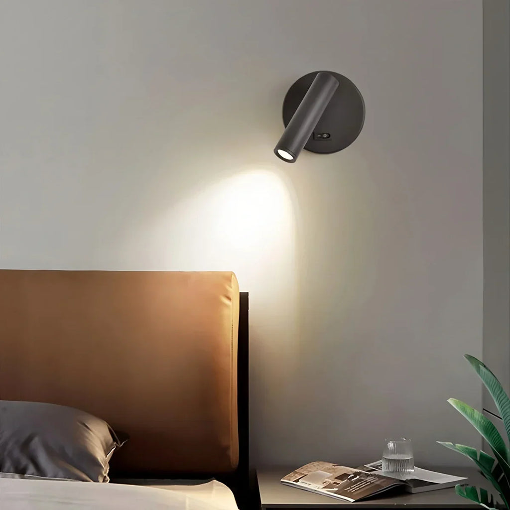 Nordische minimalistische Wandleuchte und Strahler für das Schlafzimmer | Desfino