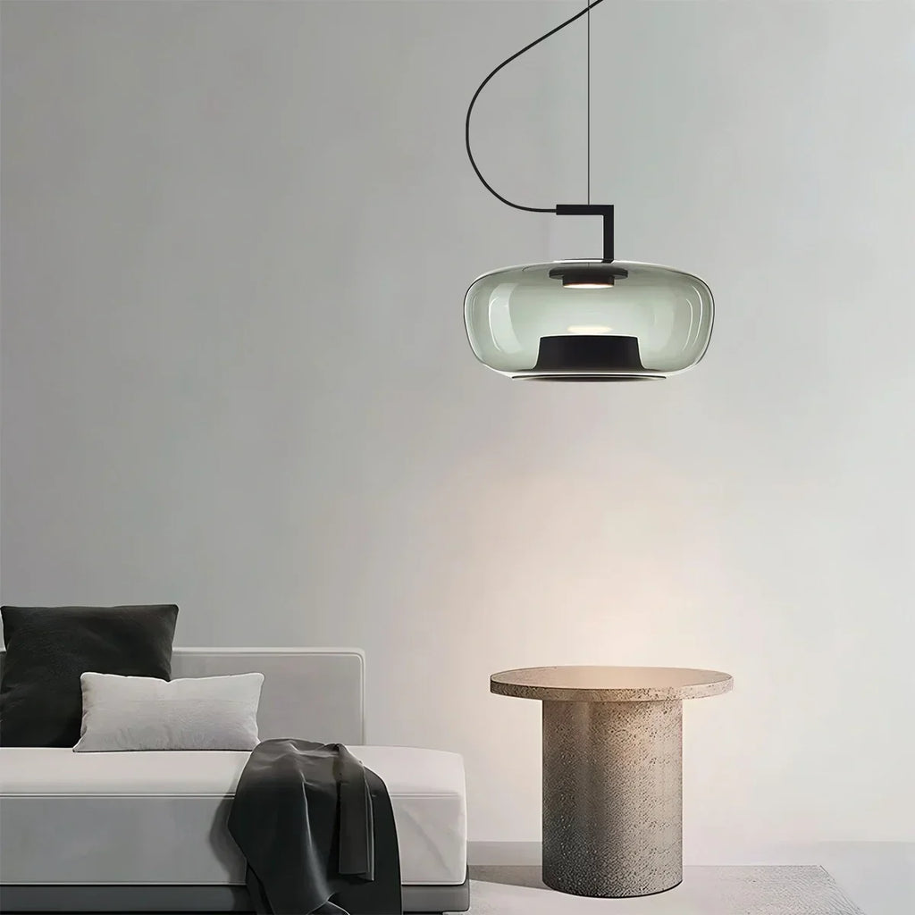 Nordische minimalistische Glas-Pendelleuchte | Desfino