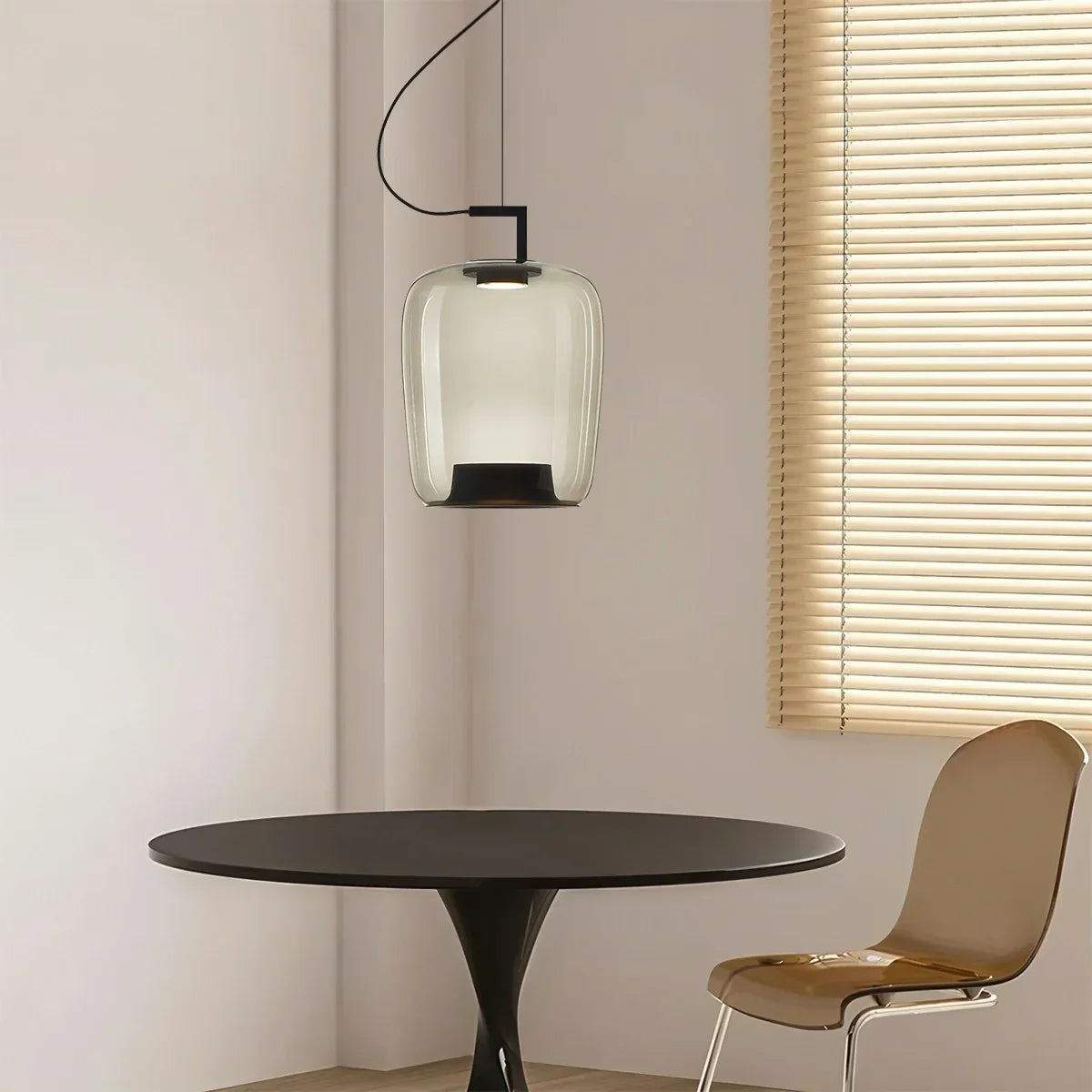 Nordische minimalistische Glas-Pendelleuchte | Desfino