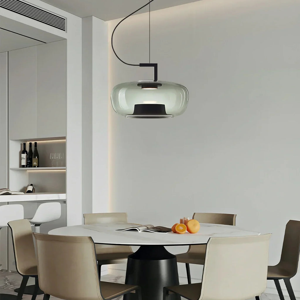 Nordische minimalistische Glas-Pendelleuchte | Desfino