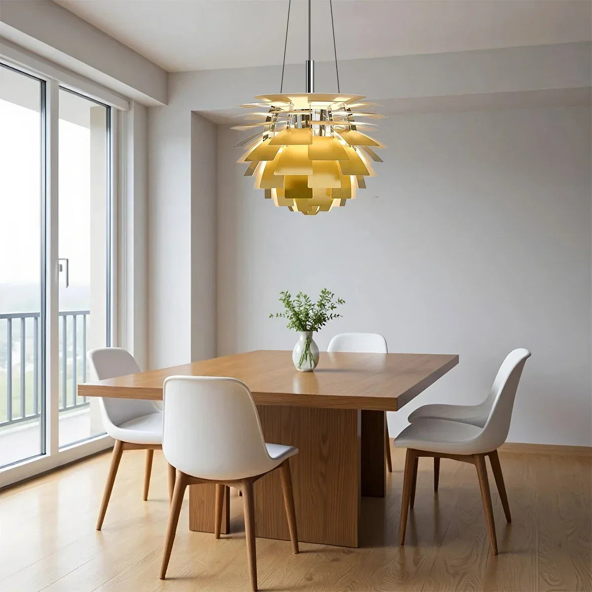 Moderne Pendelleuchte im Art-déco-Stil mit mehreren Ebenen | Desfino