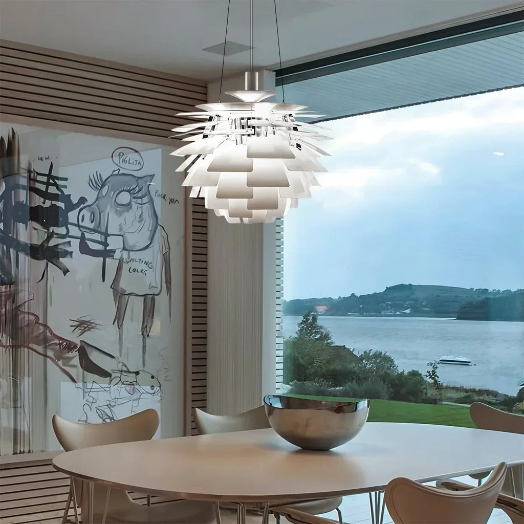 Moderne Pendelleuchte im Art-déco-Stil mit mehreren Ebenen | Desfino