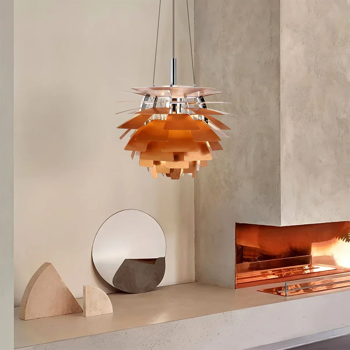 Moderne Pendelleuchte im Art-déco-Stil mit mehreren Ebenen | Desfino
