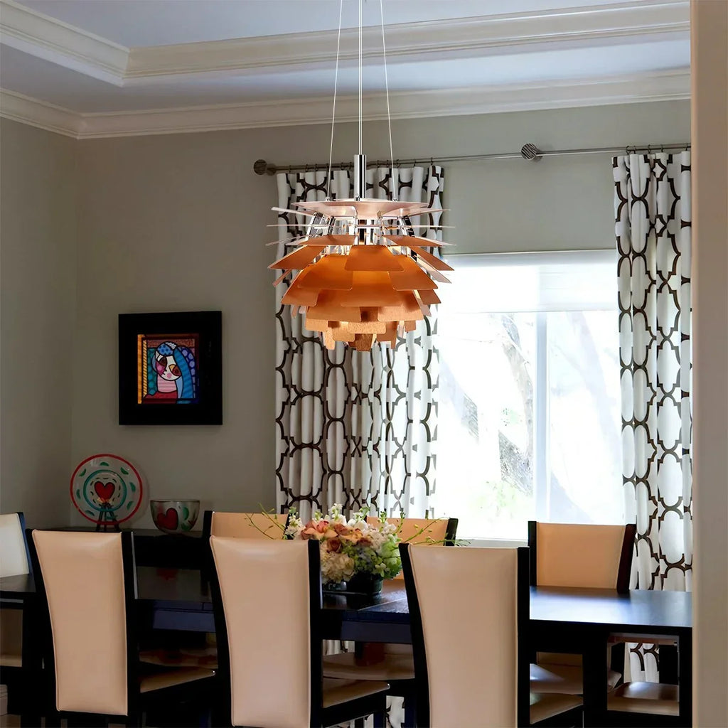 Moderne Pendelleuchte im Art-déco-Stil mit mehreren Ebenen | Desfino