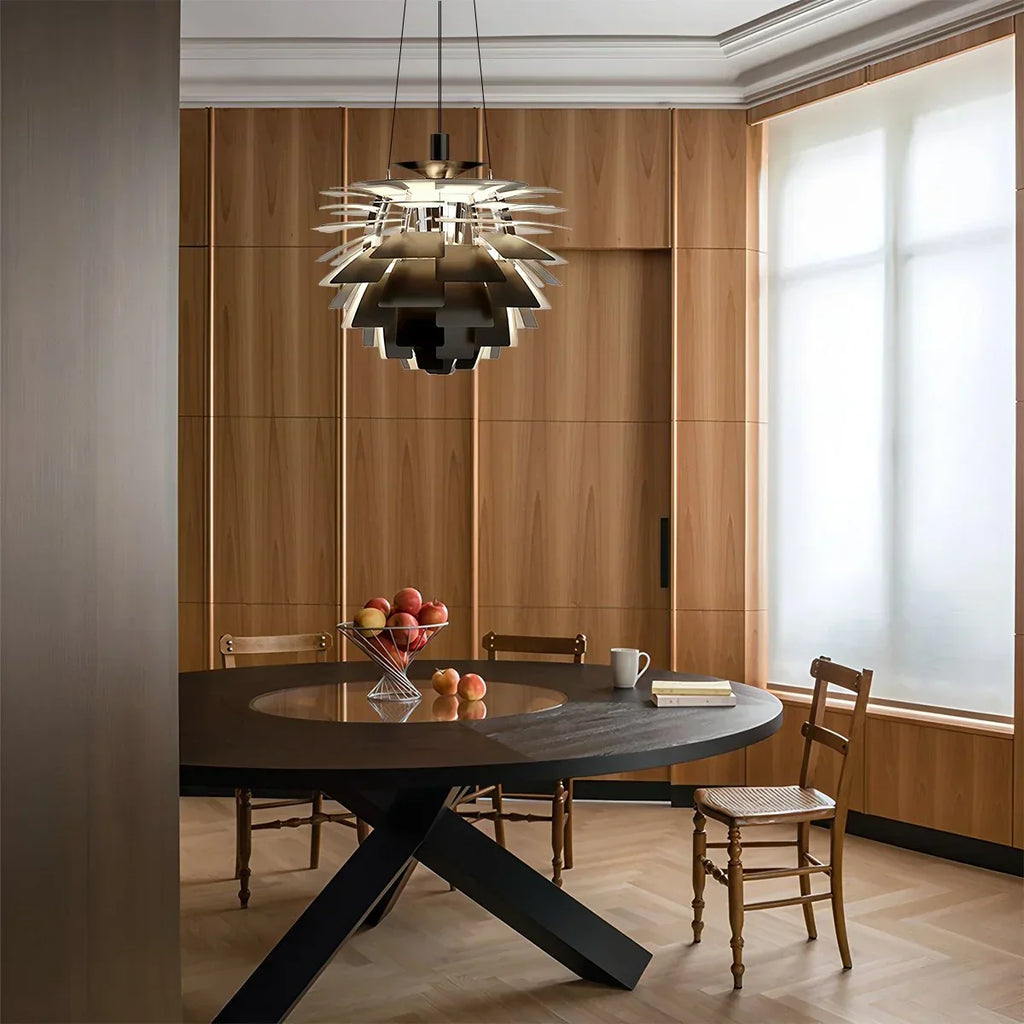 Moderne Pendelleuchte im Art-déco-Stil mit mehreren Ebenen | Desfino