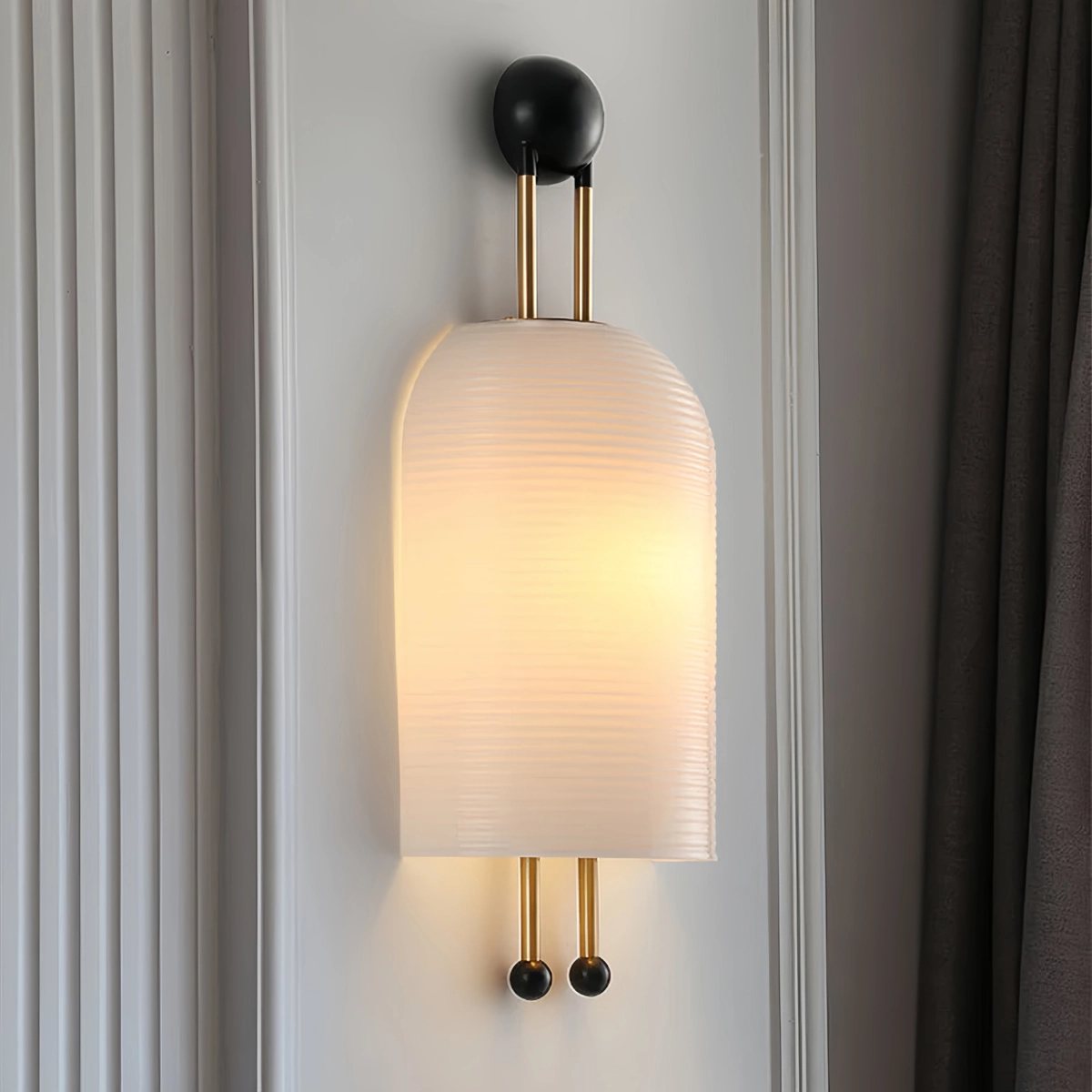 Nordic Simple Glass Wall Lamp | Desfino