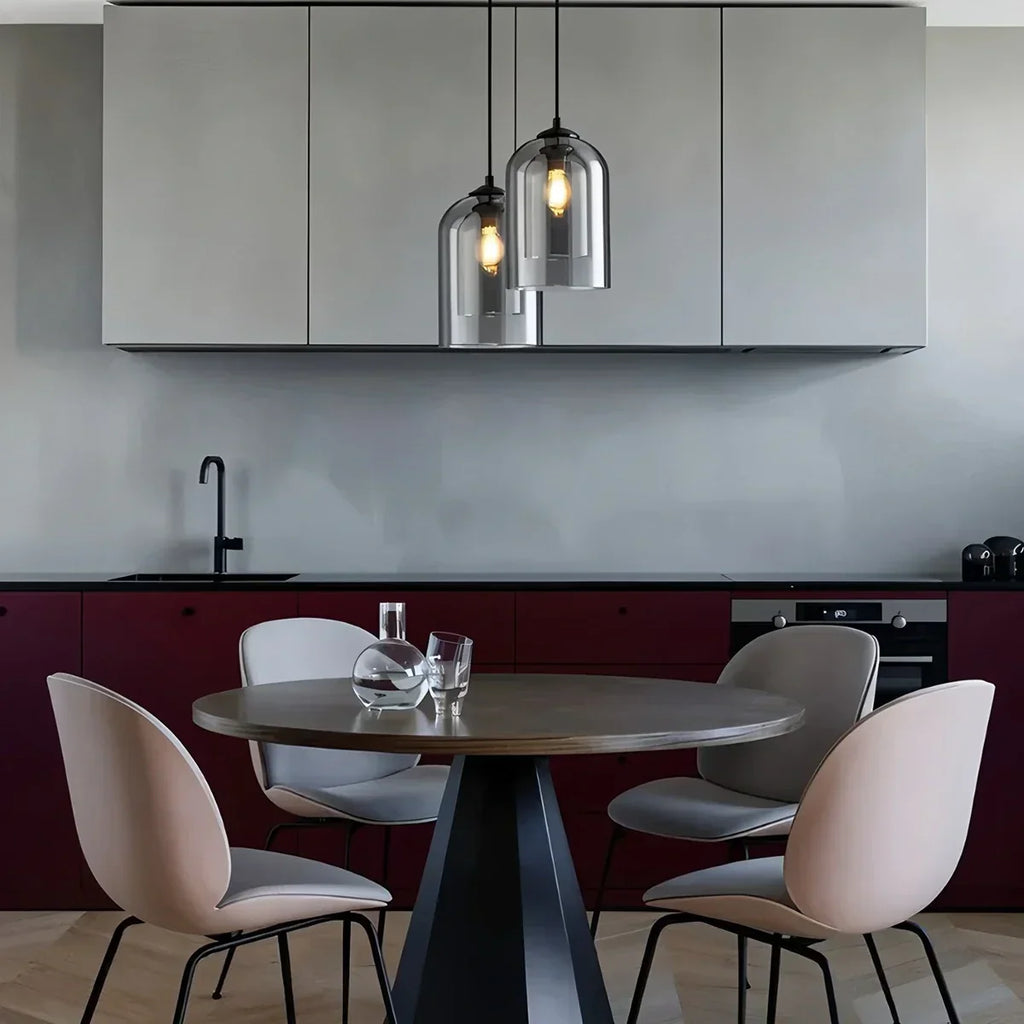 Otzara Double Glass Pendant Light for Dining Area | Desfino