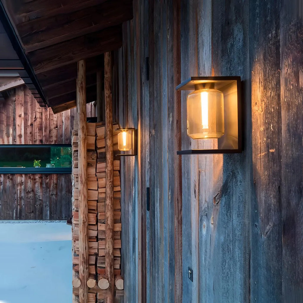 Outdoor Solar Waterproof Wall Lamp | Desfino
