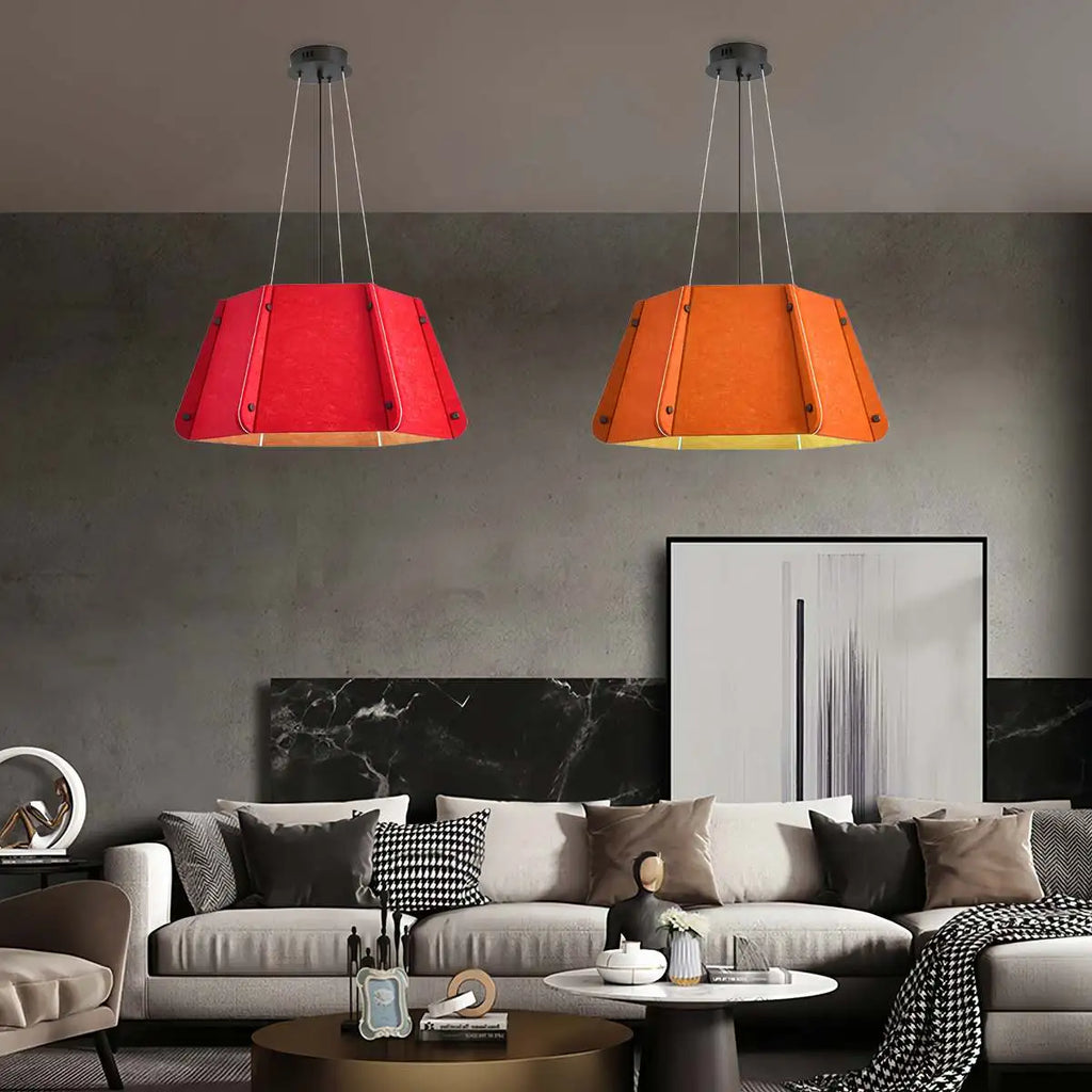 Outward Turning Circular Cone Acoustic Pendant Light | Desfino