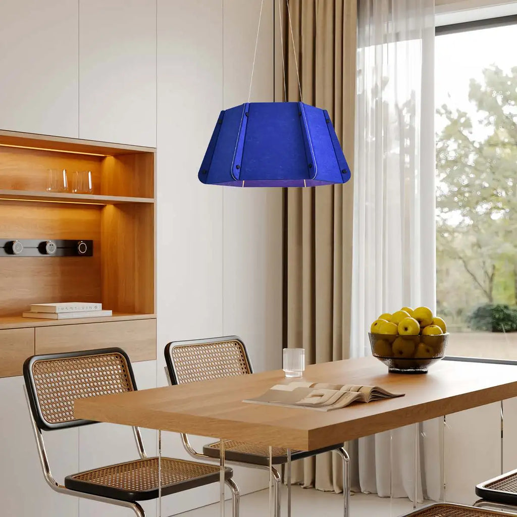 Outward Turning Circular Cone Acoustic Pendant Light | Desfino