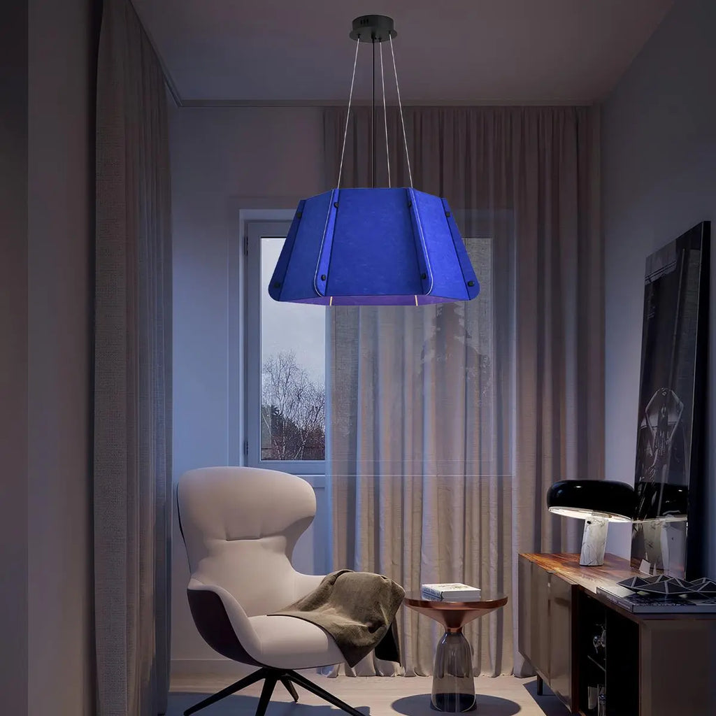 Outward Turning Circular Cone Acoustic Pendant Light | Desfino