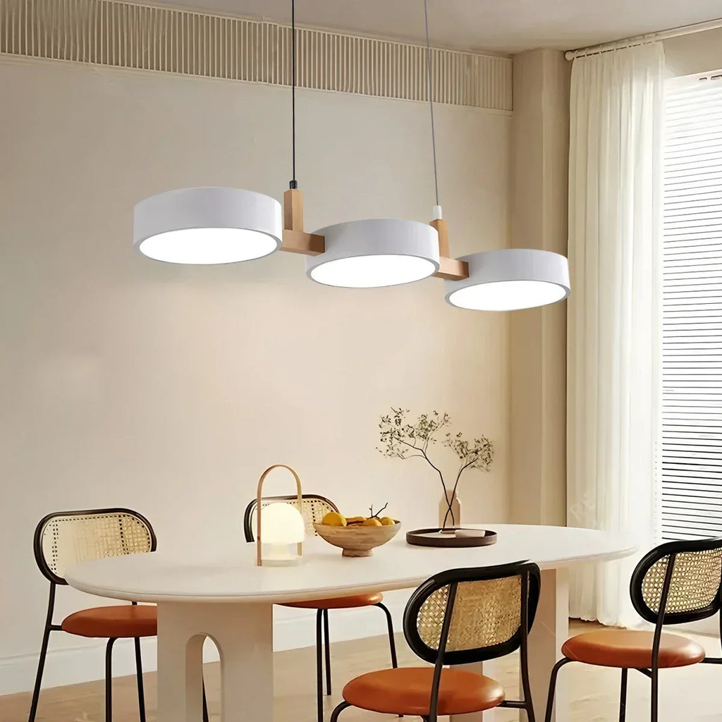 Rangeen Disc Splicing Pendant Light for Dining Room | Desfino