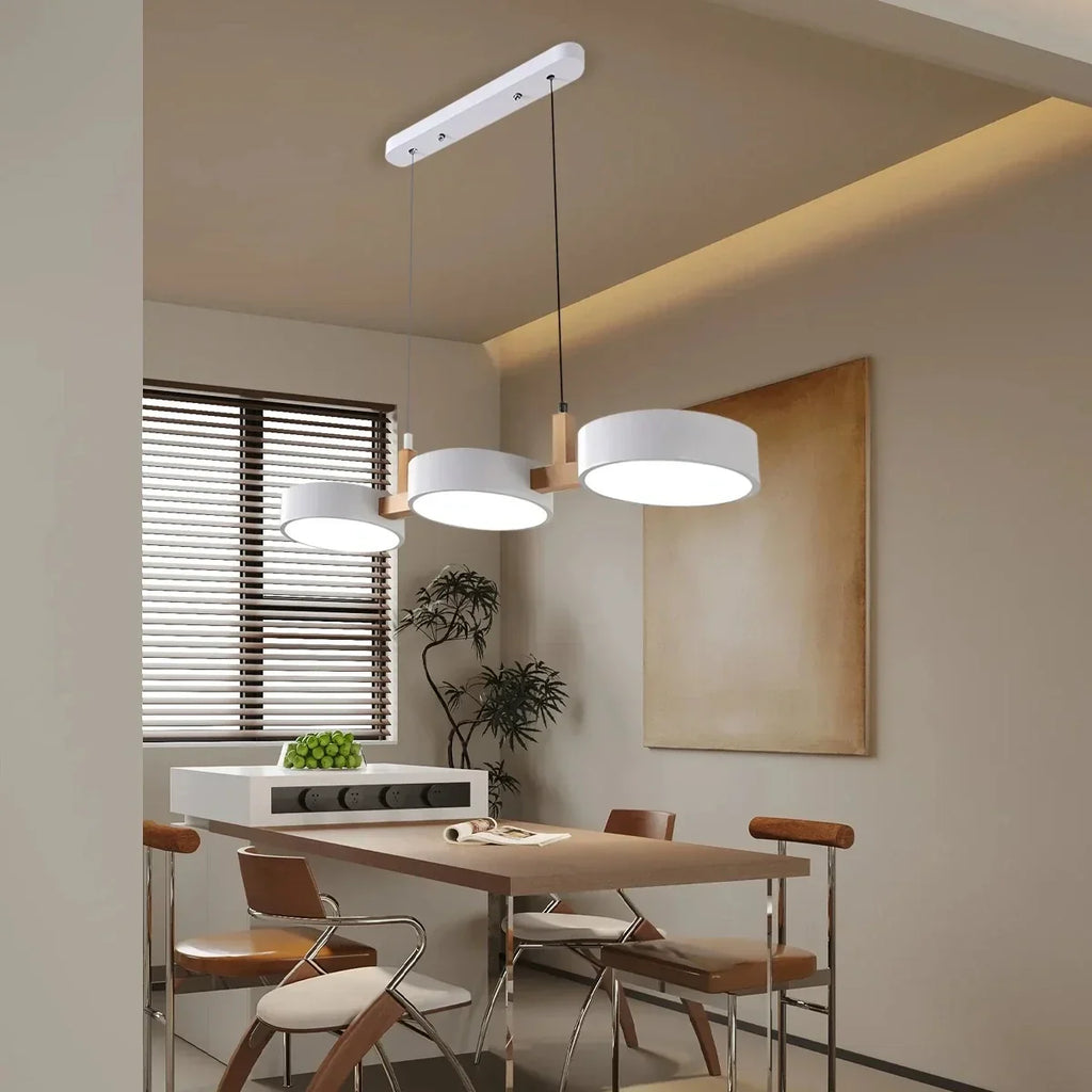 Rangeen Disc Splicing Pendant Light for Dining Room | Desfino
