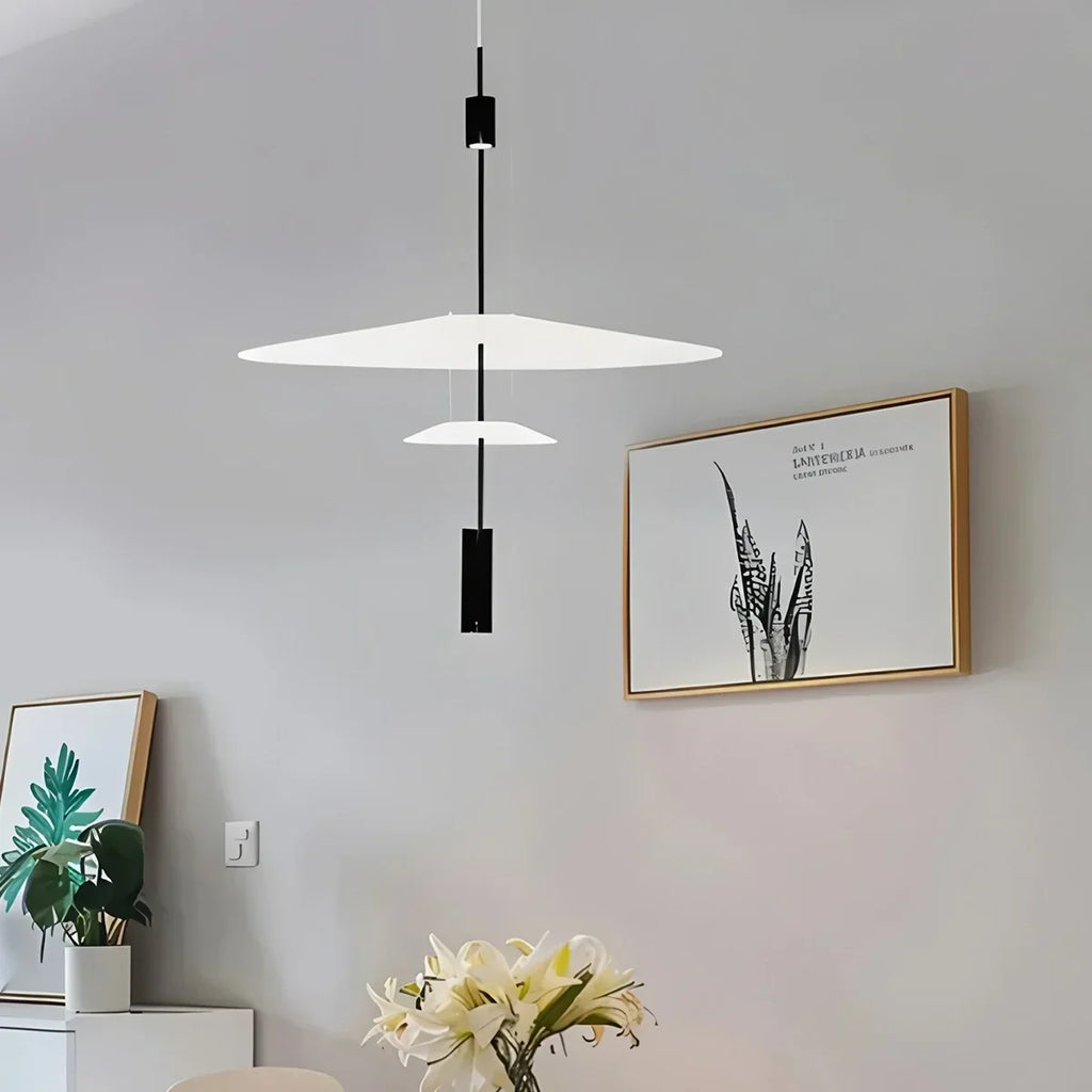 Pendelleuchte mit geschichteten Scheiben fürs Esszimmer | Desfino
