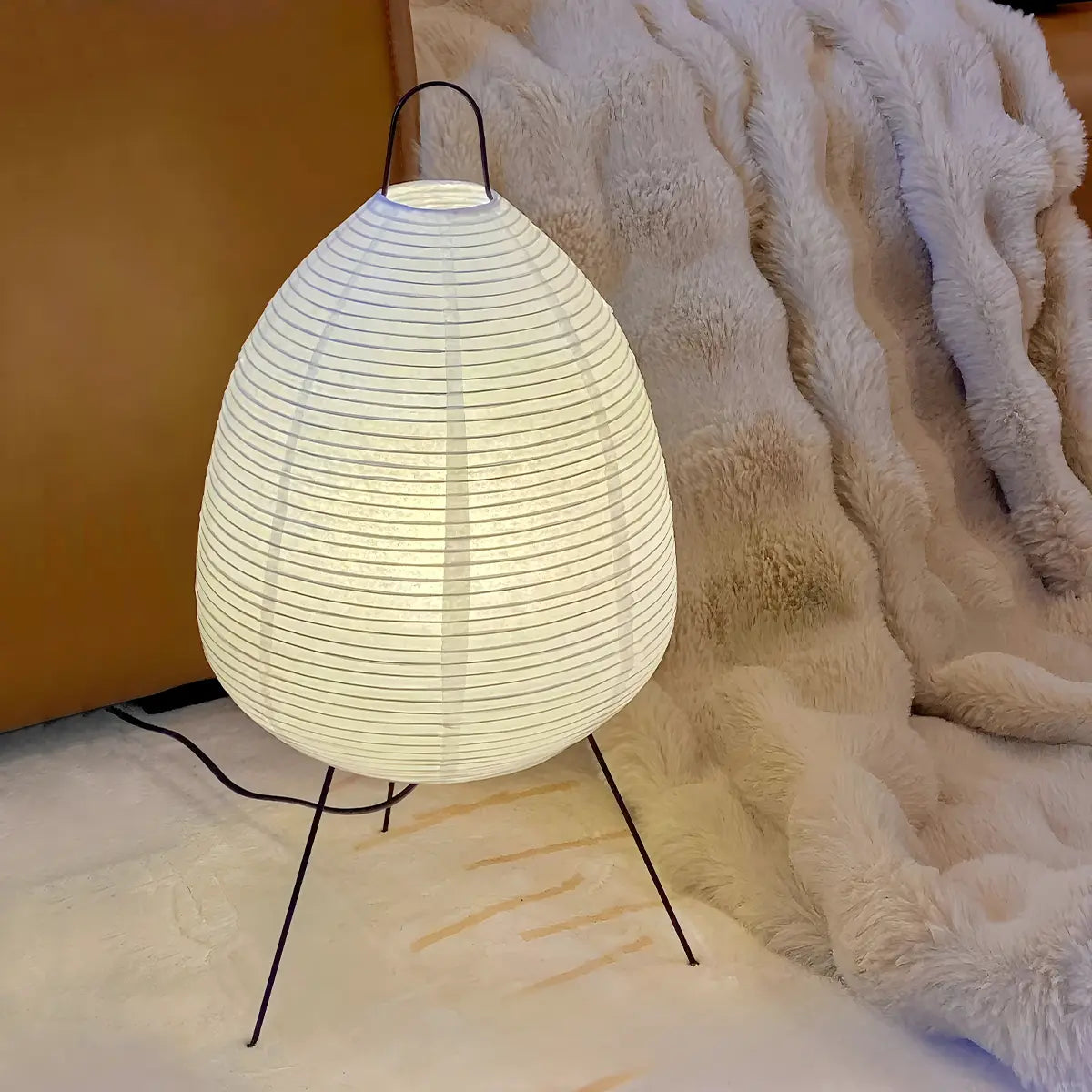 Rice Paper Art Floor & Table Lamp | Desfino