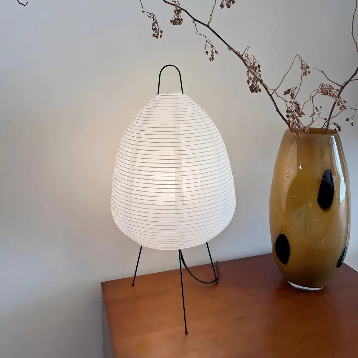 Rice Paper Art Floor & Table Lamp | Desfino