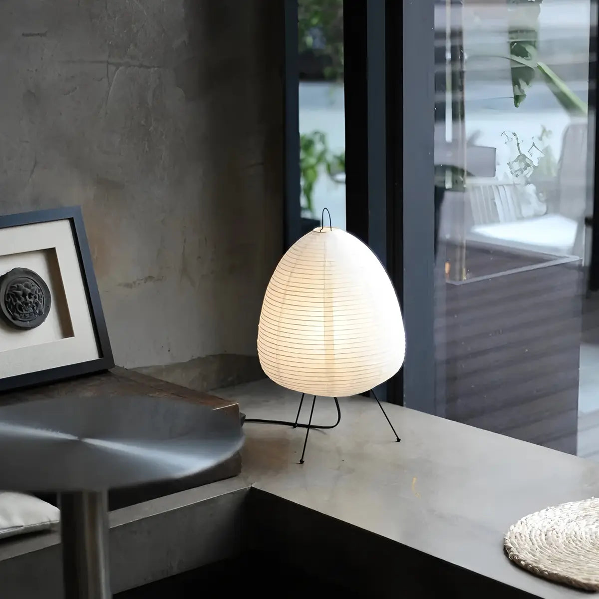 Rice Paper Art Floor & Table Lamp | Desfino