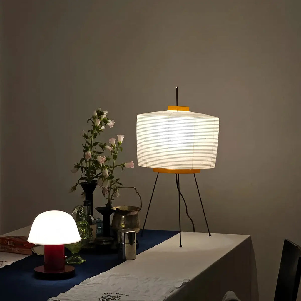 Rice Paper Art Floor & Table Lamp | Desfino