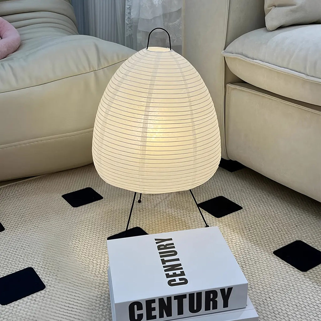 Rice Paper Art Floor & Table Lamp | Desfino