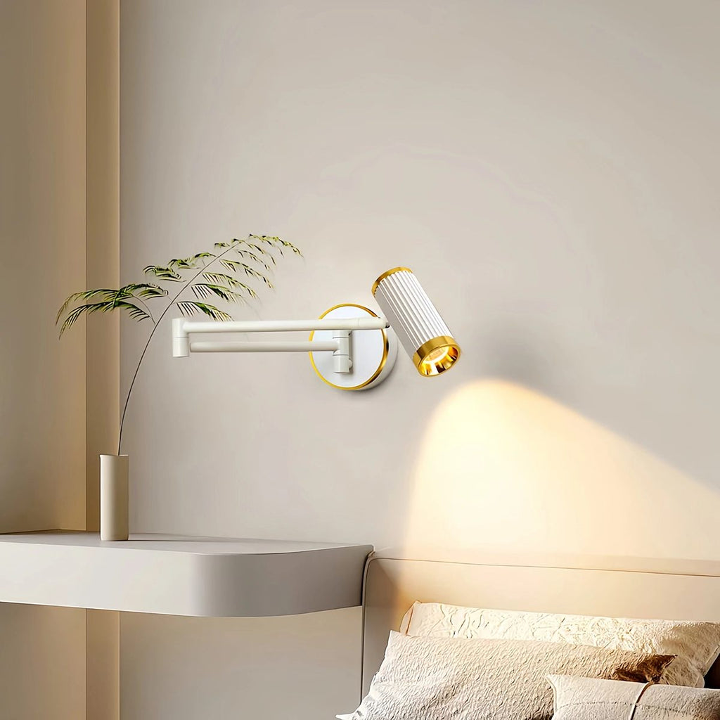 Roman Column Wall Sconce for Bedroom | Desfino