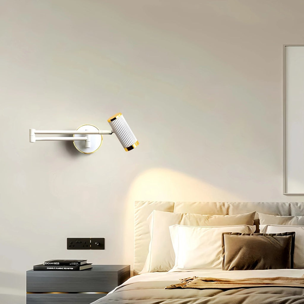Roman Column Wall Sconce for Bedroom | Desfino