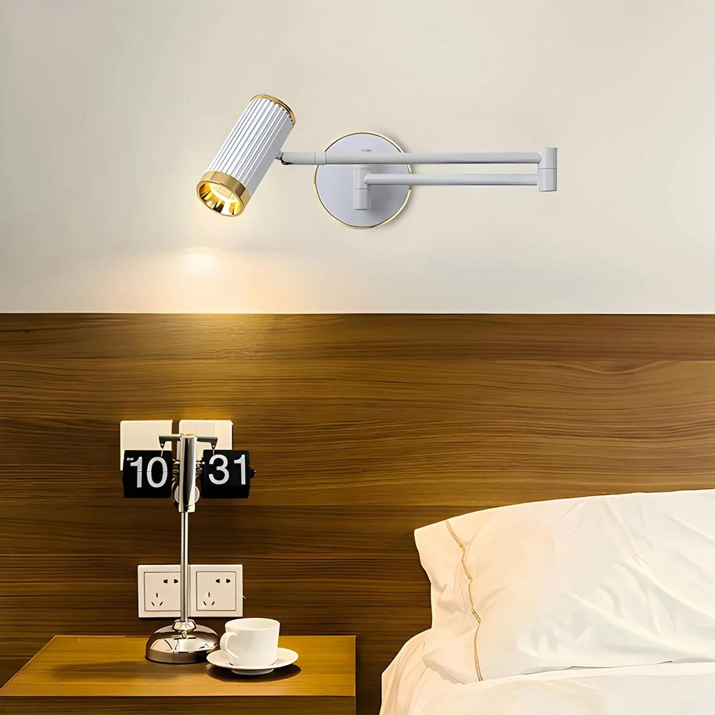 Roman Column Wall Sconce for Bedroom | Desfino