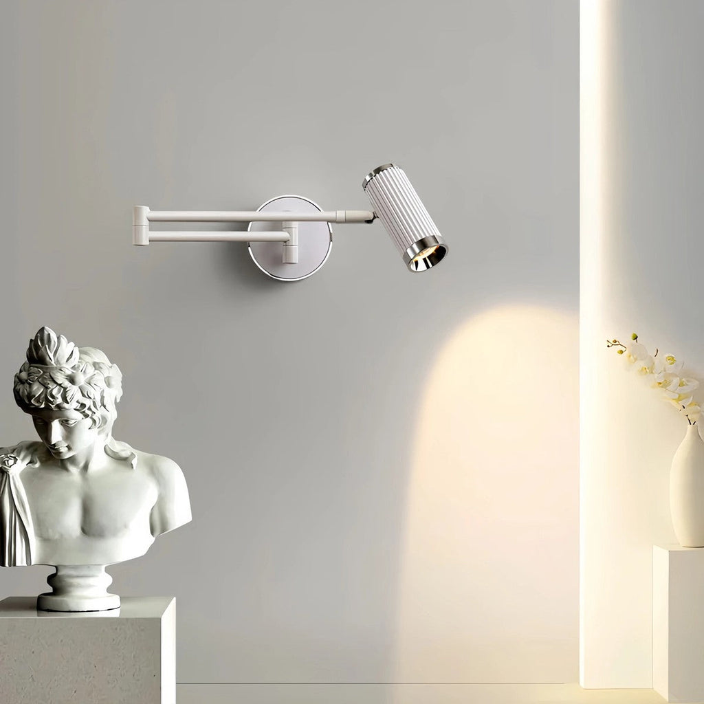 Roman Column Wall Sconce for Bedroom | Desfino