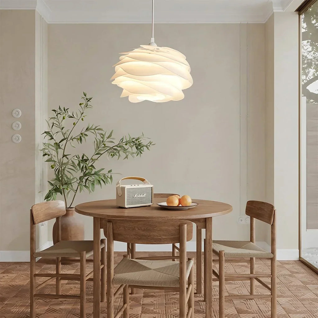 Blumen-Pendelleuchte mit Rosendesign für das Schlafzimmer | Desfino