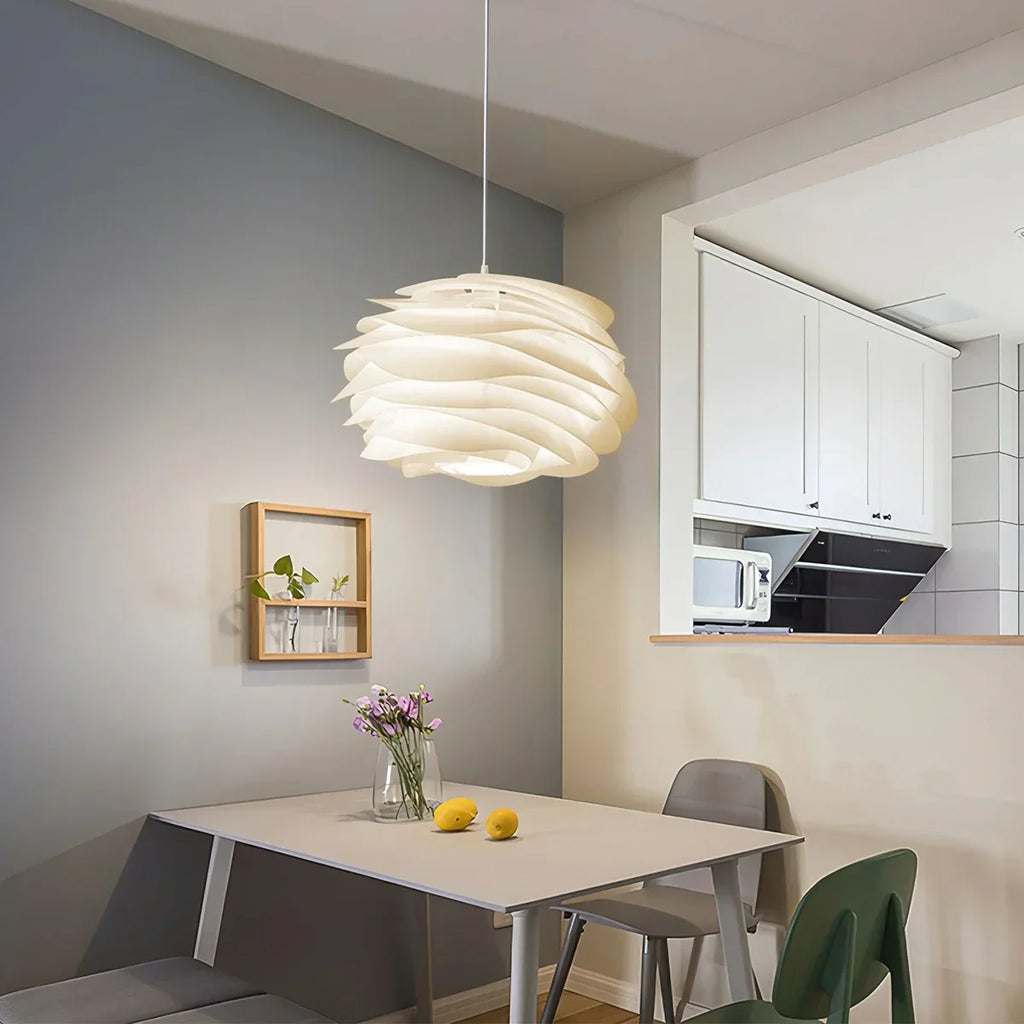 Blumen-Pendelleuchte mit Rosendesign für das Schlafzimmer | Desfino