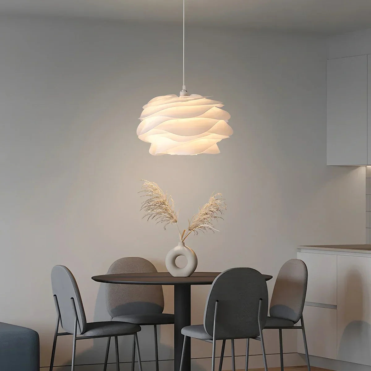 Blumen-Pendelleuchte mit Rosendesign für das Schlafzimmer | Desfino