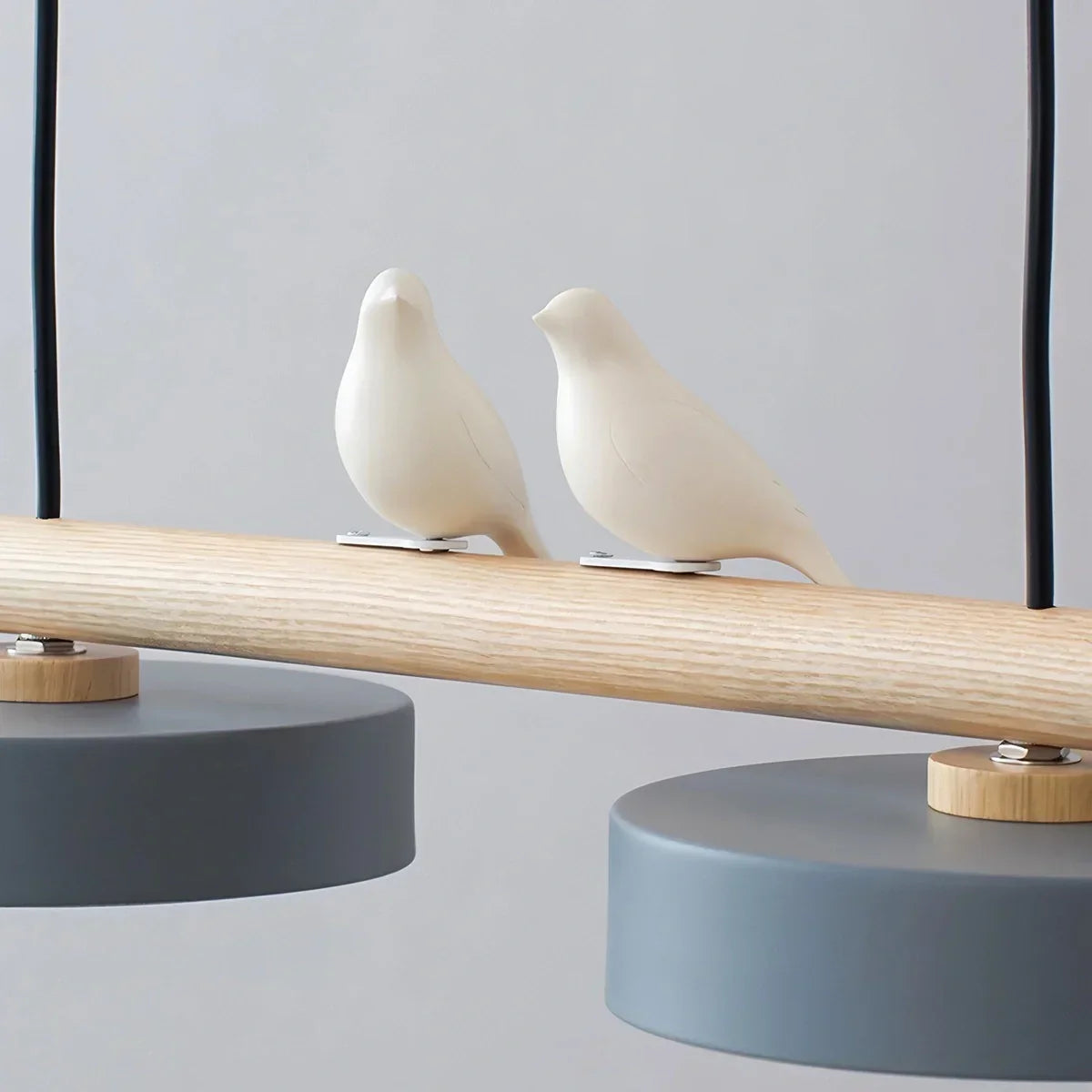 Modern Bird Perch Linear Chandelier for Dining Room | Desfino