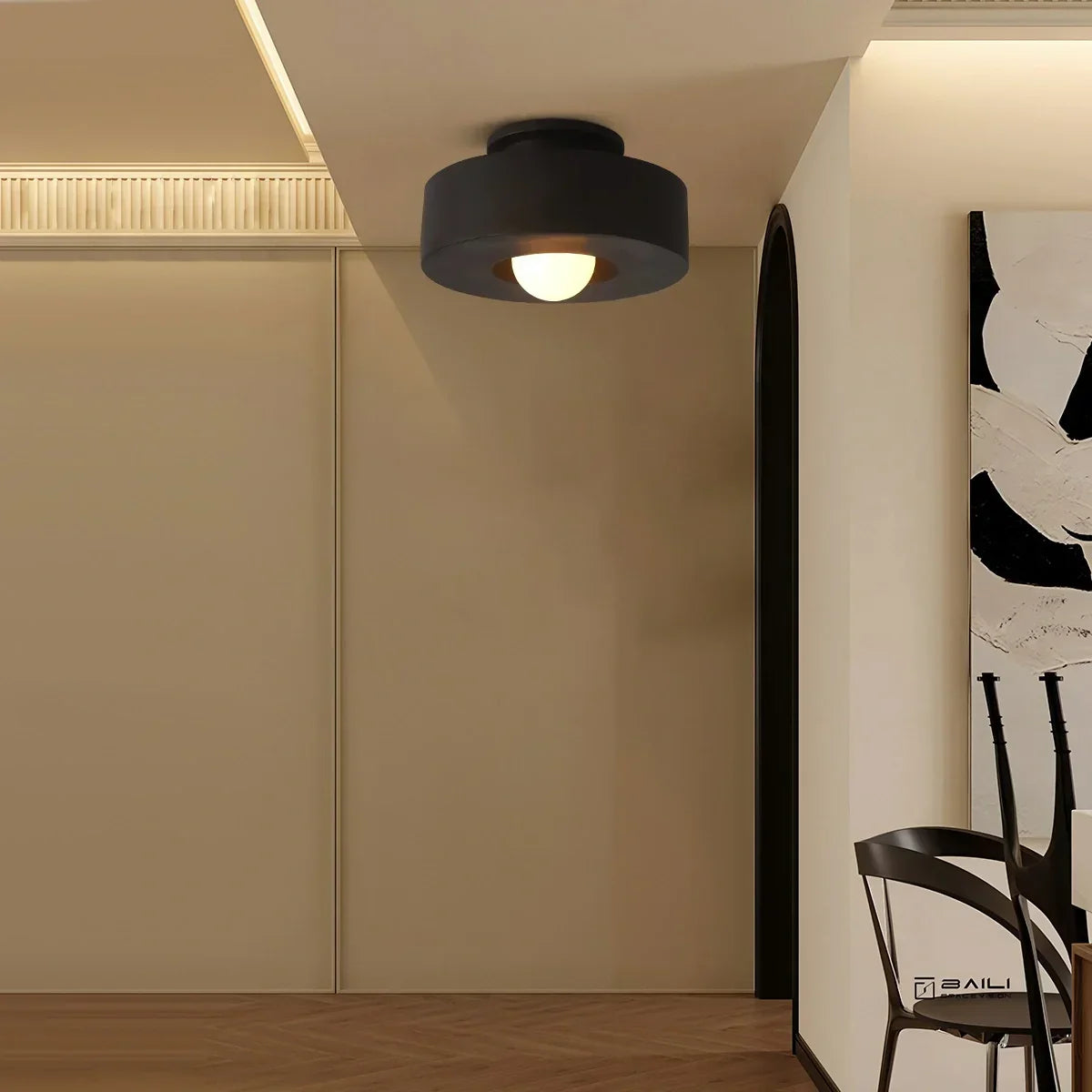 Wabi Sabi Simon Ceiling Lamp for Hallway | Desfino