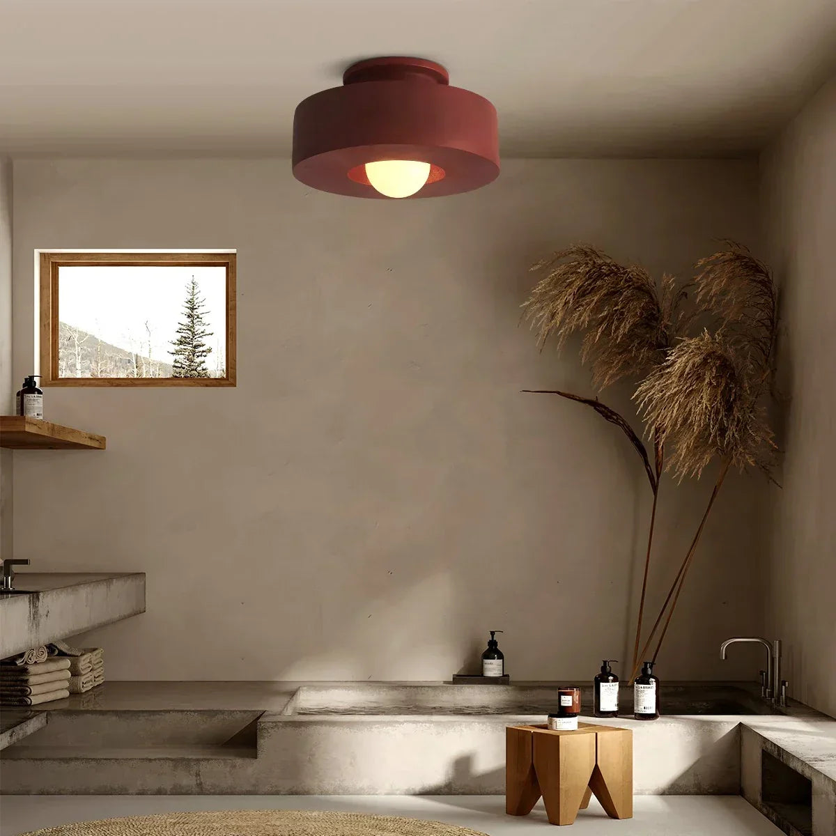 Wabi Sabi Simon Ceiling Lamp for Hallway | Desfino