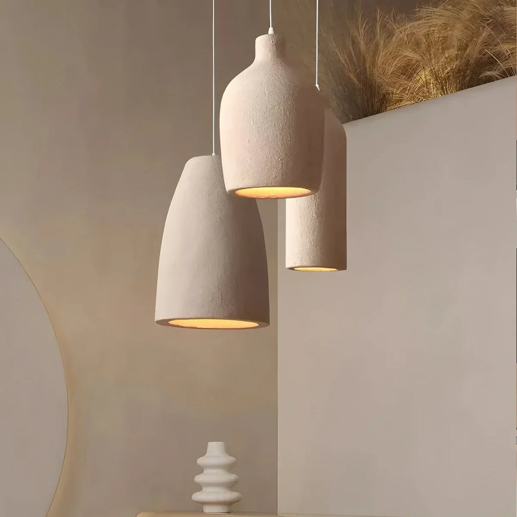 Simple Gypsum Pendant Lights for Dining Room | Desfino