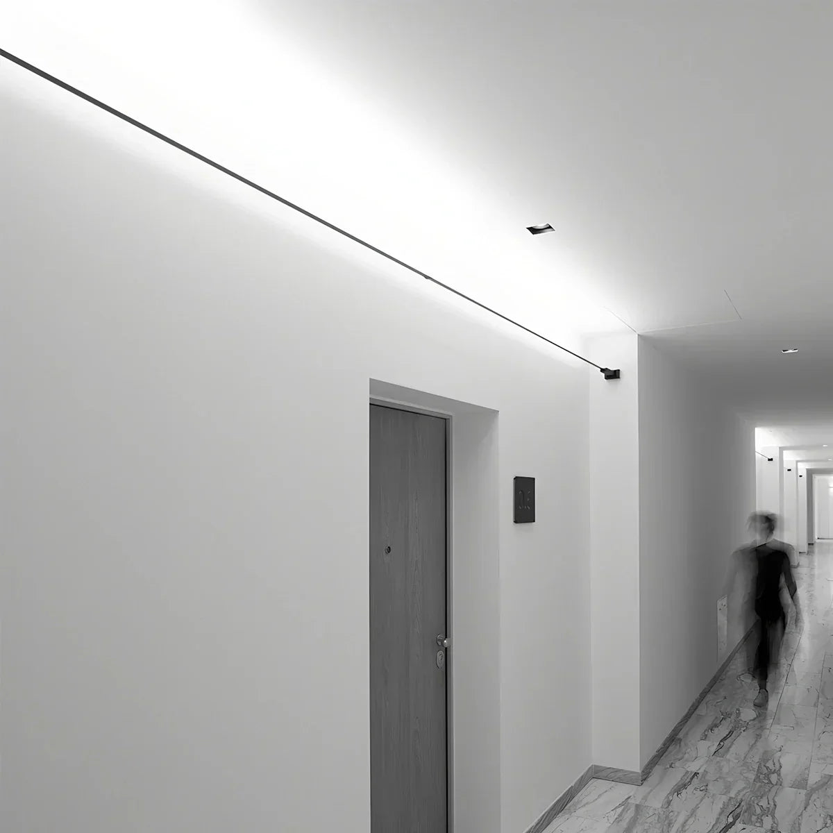 Moderne Skyline-Wandlampe für das Wohnzimmer | Desfino