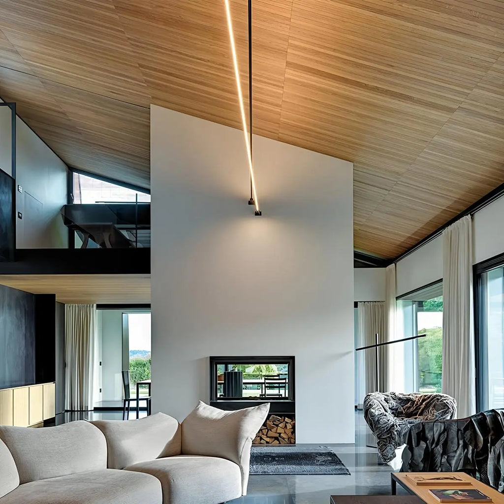 Moderne Skyline-Wandlampe für das Wohnzimmer | Desfino