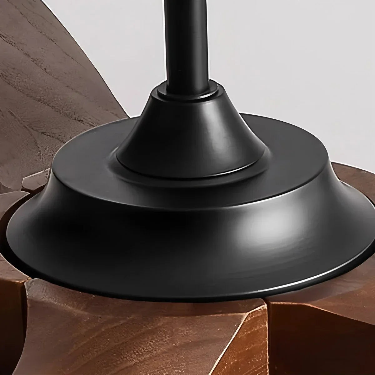 Deckenventilator mit 5 Holzblättern und Licht | Desfino