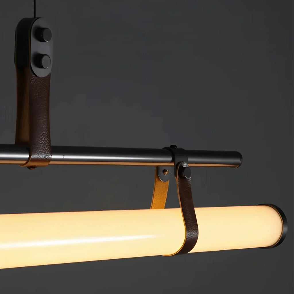 Lineare LED-Pendelleuchte Solin für den Essbereich | Desfino