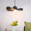 Straw Hat Acoustic Pendant Light for Dining room | Desfino