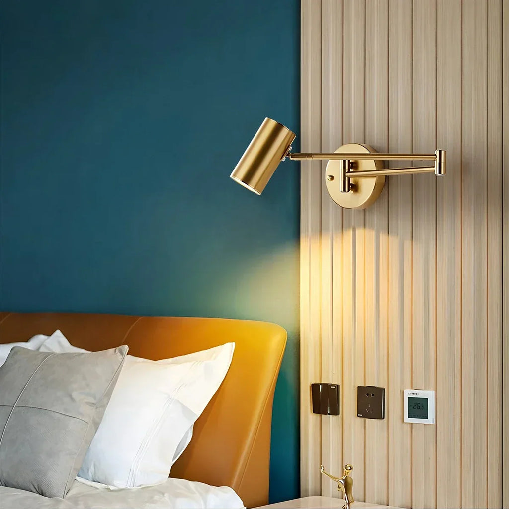 Swing Arm Wall Sconce for Bedroom | Desfino