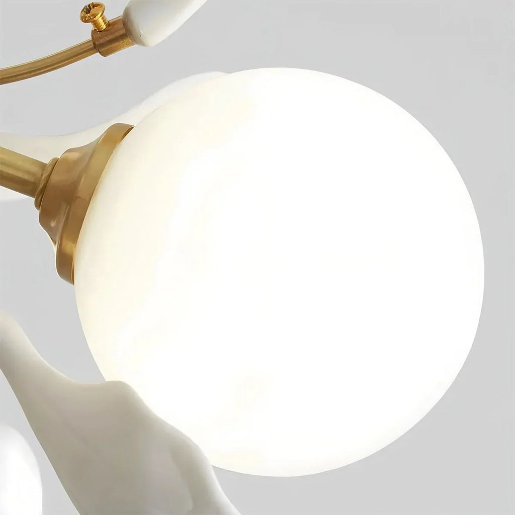 Thalassa Ginkgo Chandelier for Living Room | Desfino