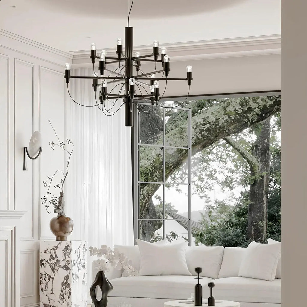 Tiered Modern Candle Chandelier | Desfino