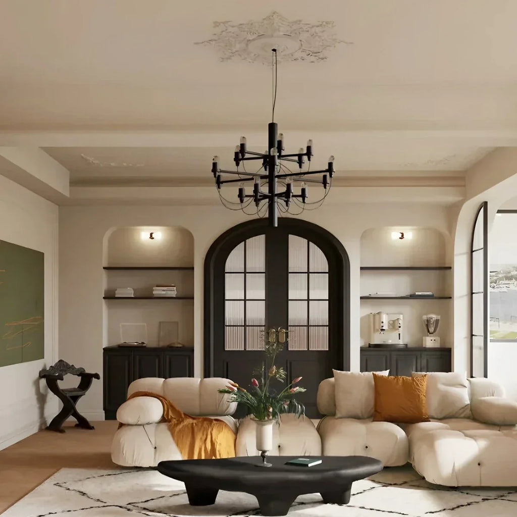 Tiered Modern Candle Chandelier | Desfino